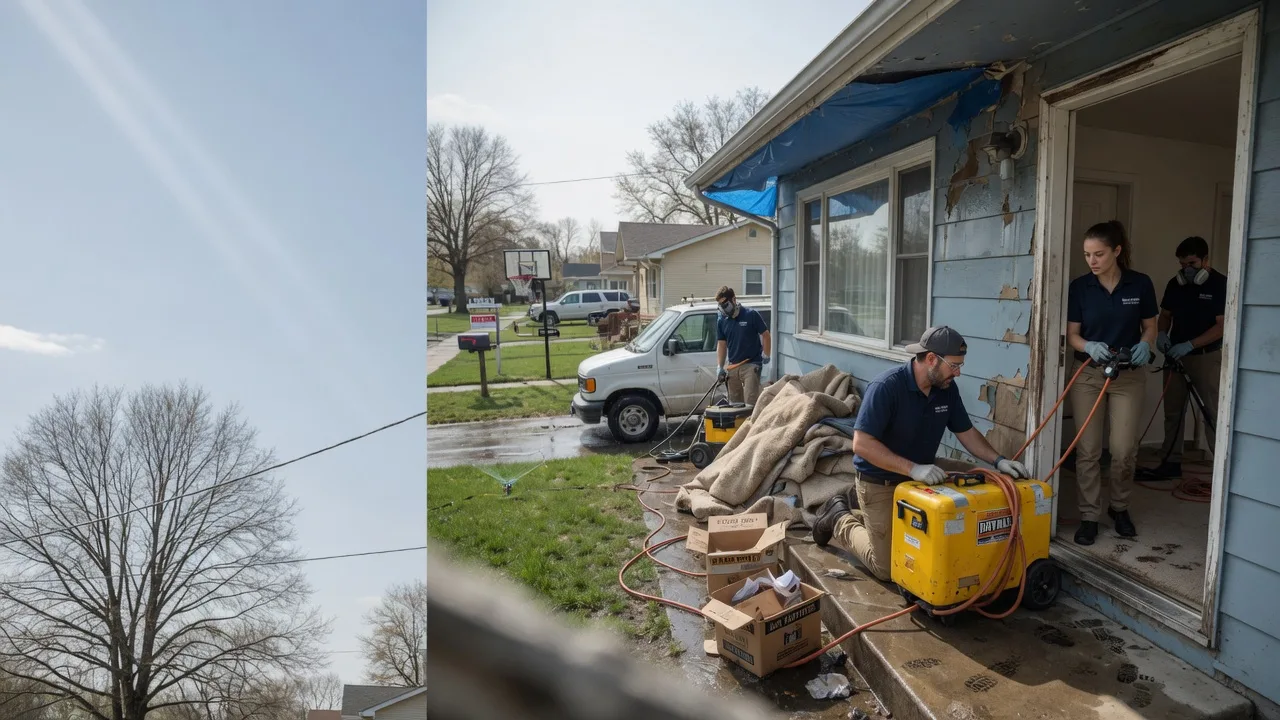 Basement Flood Cleanup in Weems, VA near me
